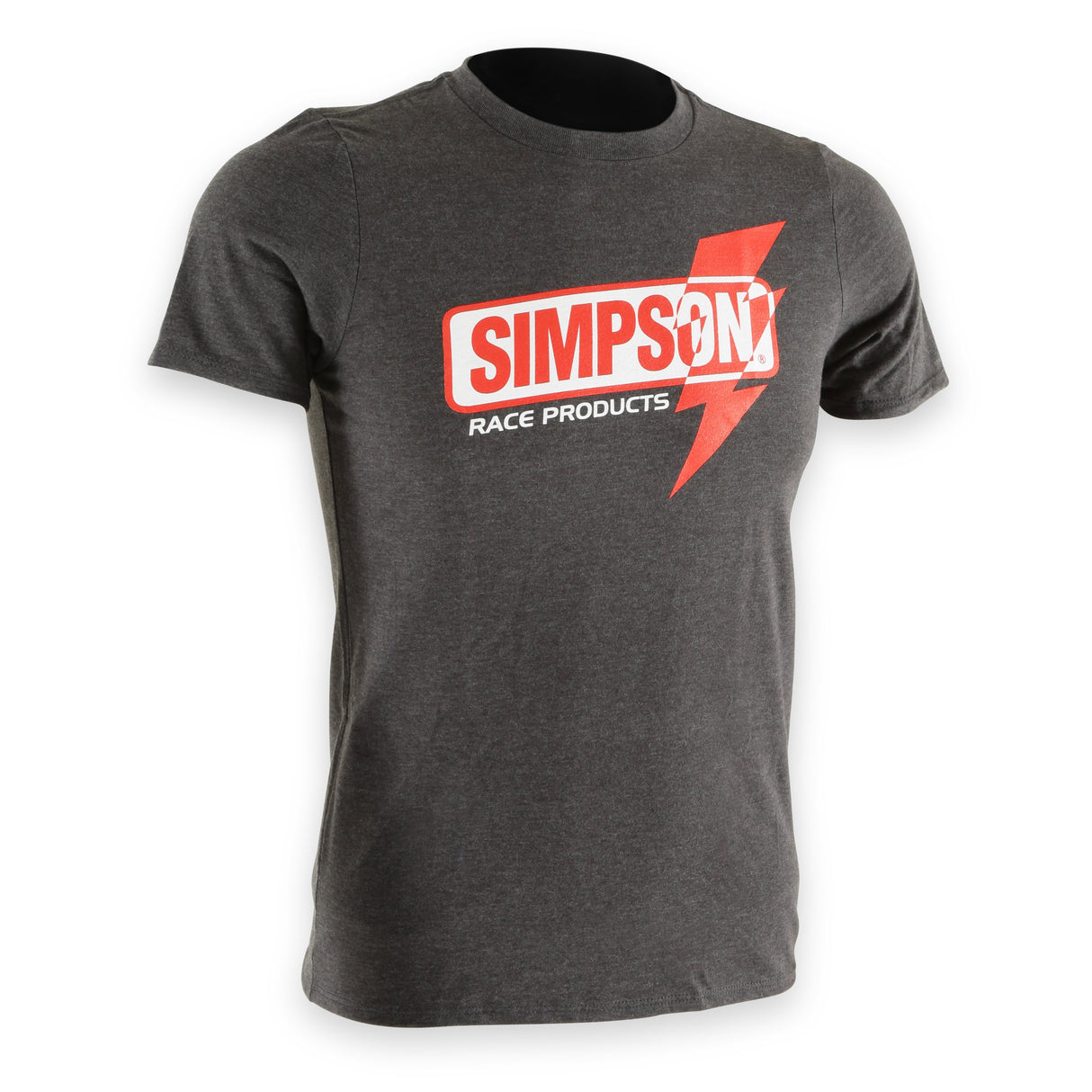 Simpson Racing Lightning fast shirt Charcoal youth XL - 4501YX