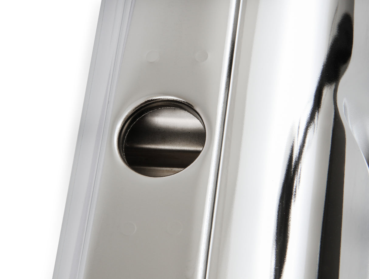 Mr Gasket Chrome Valve Covers with Baffle - 9412