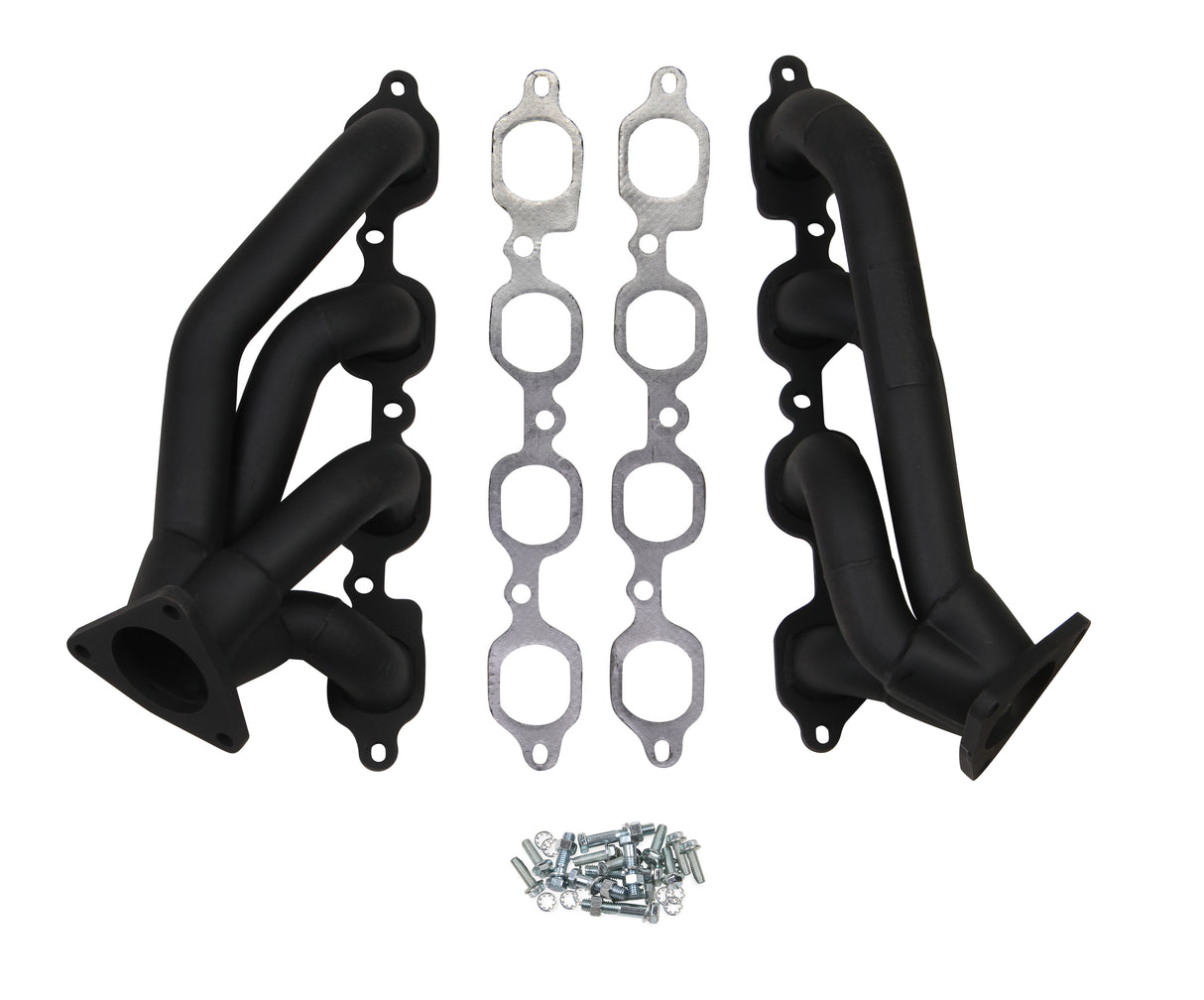 Flowtech Shorty LT Headers - Black Painted Finish - 11548FLT