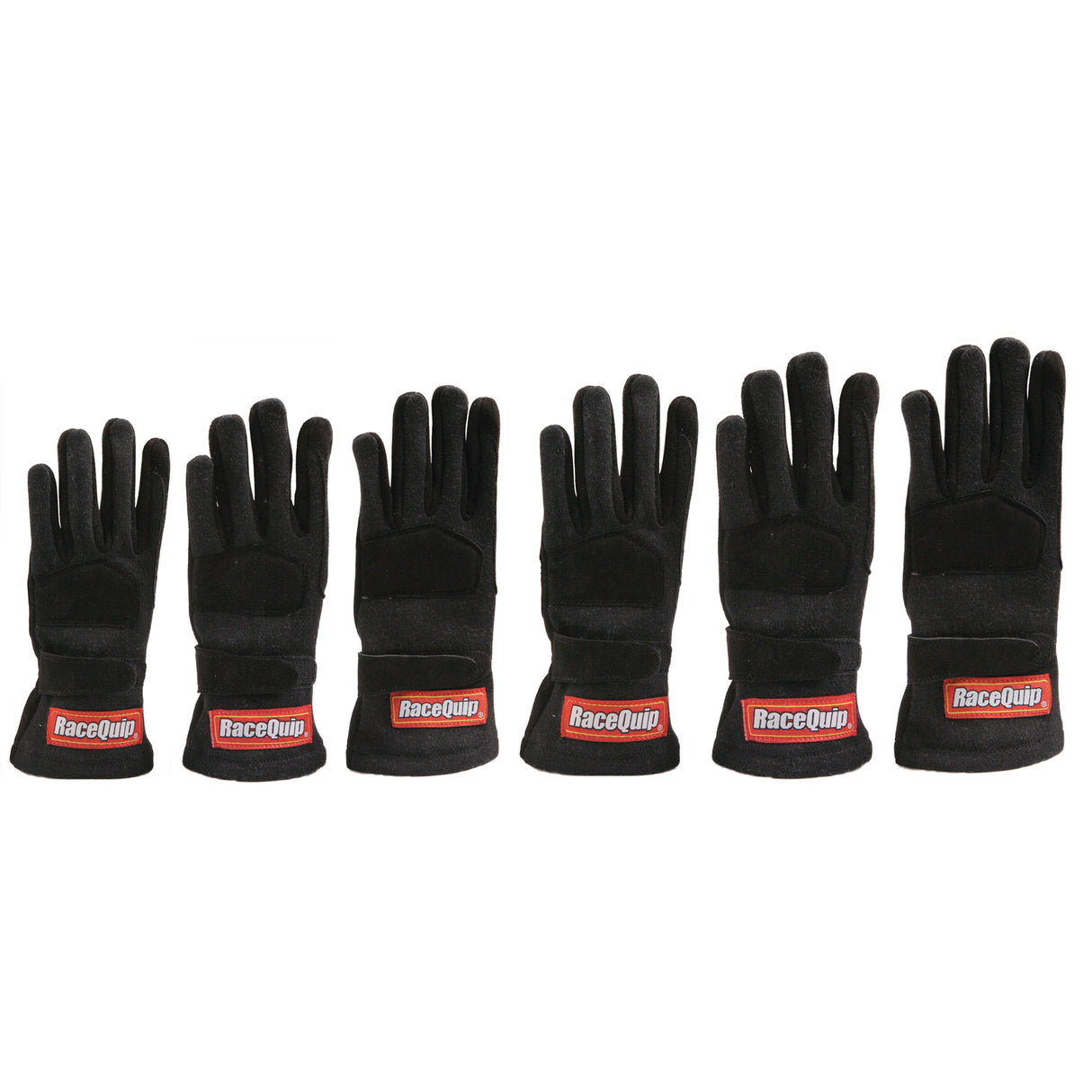 Racequip SFI 3.3/5 Black Nomex Race Gloves - Youth Medium K9 - 3550093RQP