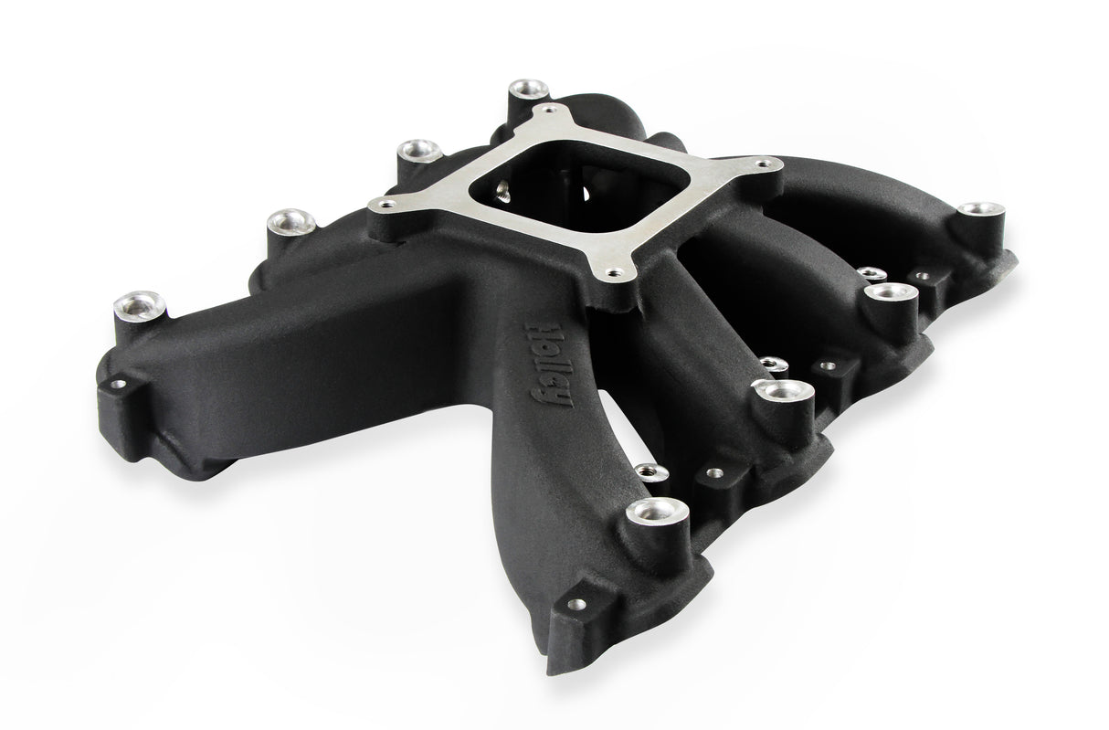Holley 300-269BK Single Plane EFI Intake - GM LS7-Black