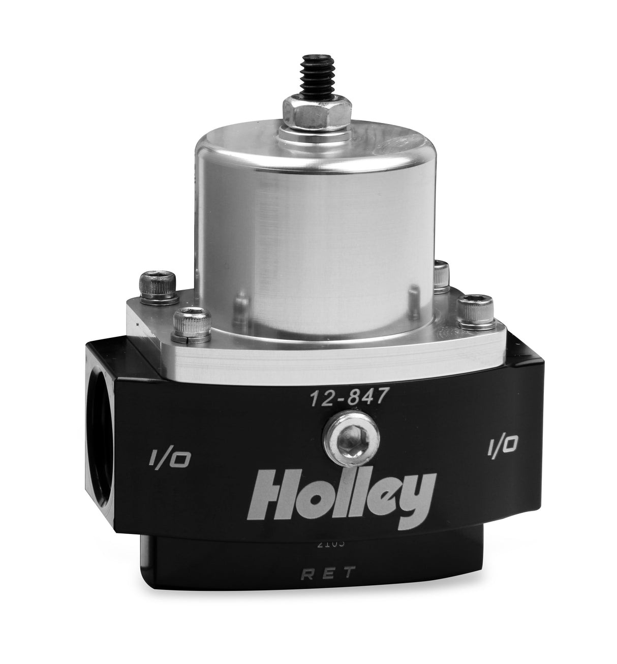 Holley 12-847 Dominator Billet Carbureted By Pass Fuel Pressure Regulator