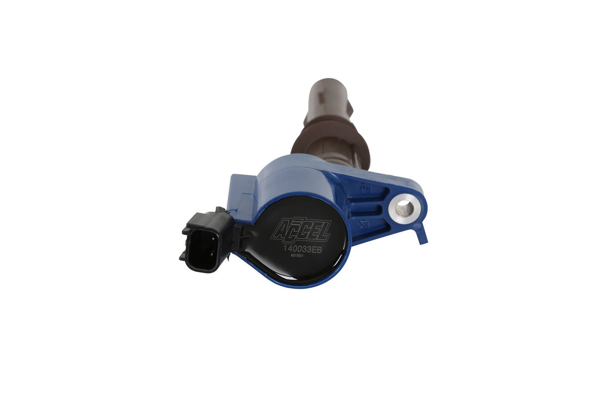 ACCEL Ignition Coil - SuperCoil - 2008-2014 Ford 4.6L/5.4L/6.8L 3-valve, Blue, 8-Pack - 140033EB-8