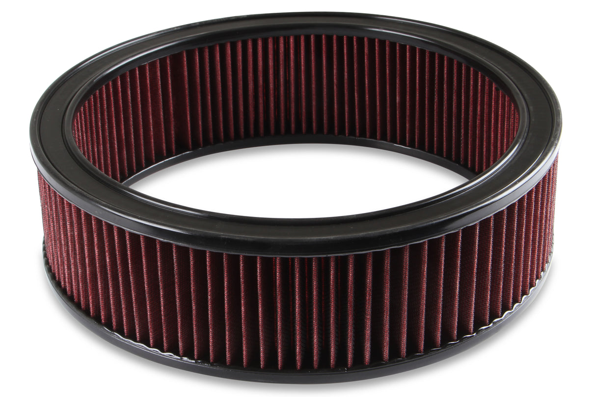 Holley 120-173 Vintage Series GM Licensed Air Cleaner - Satin Black Machined