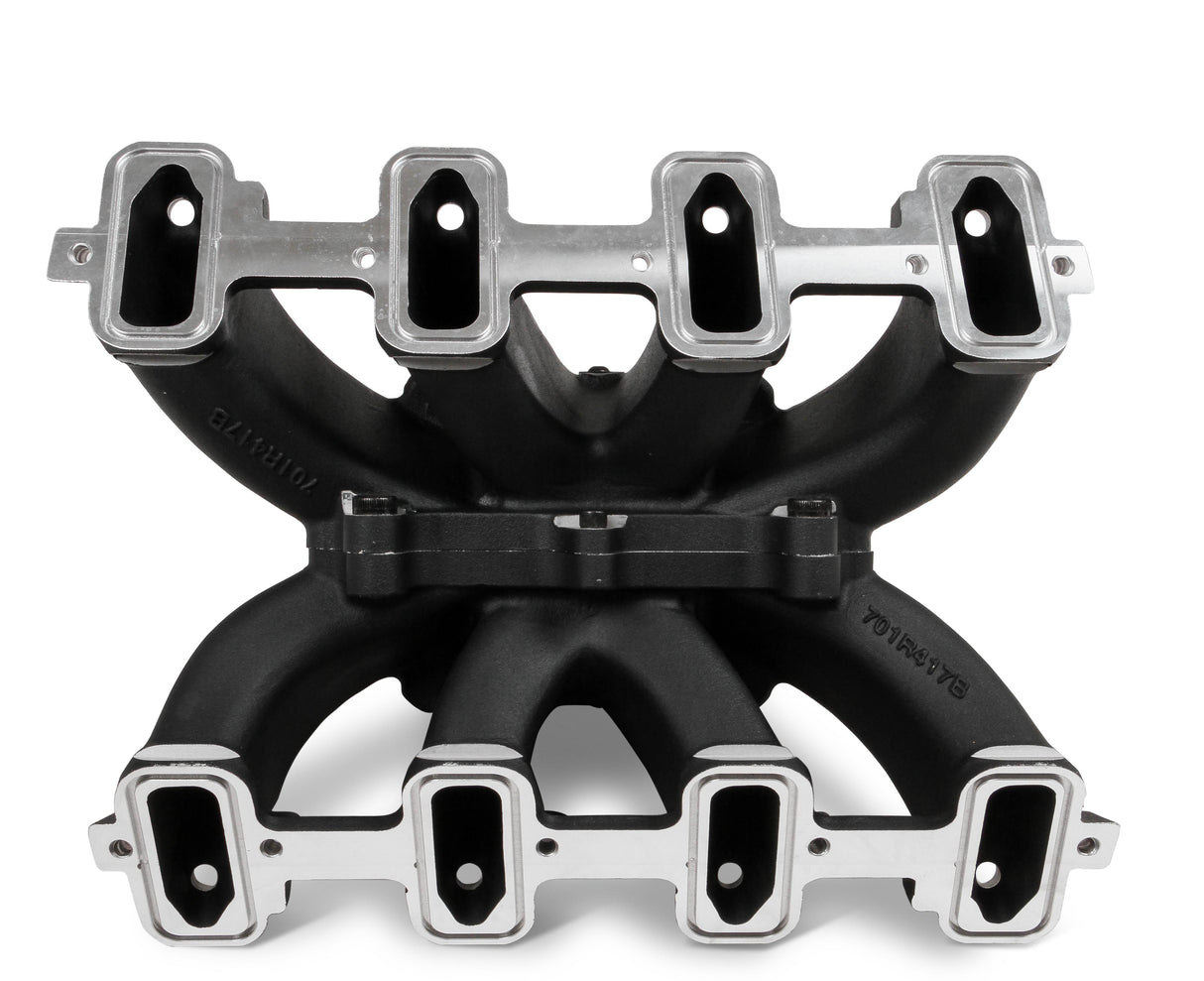 Holley 300-255BK Single Plane EFI Split-Design Race Intake Manifold- GM LS1/LS2/LS6-Black