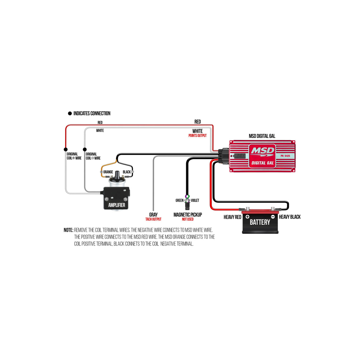 MSD Digital 6AL Ignition Control - Red - 6425