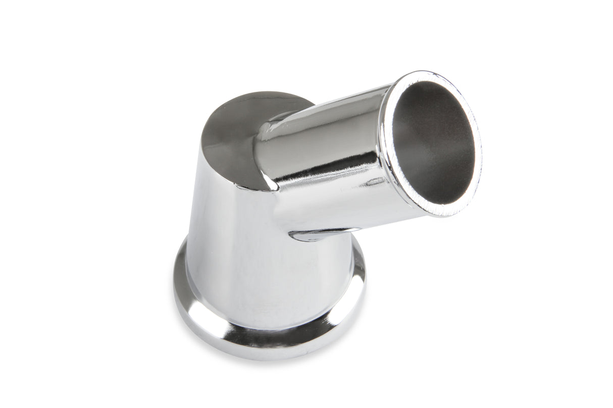 Mr Gasket O-ring Style Chrome Water Neck - 45 degree - 9141G