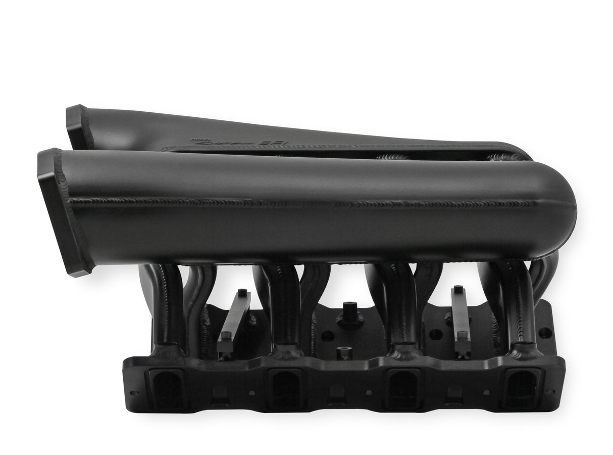 Holley 822202 Sniper EFI Fabricated Intake Manifold Dual Plenum 92mm LS3/L92, Rail Kit - Blk
