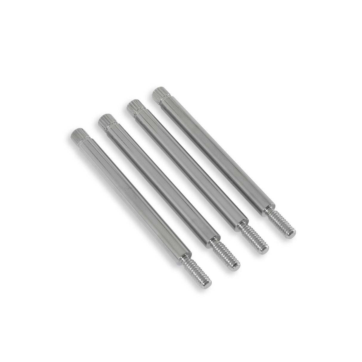 Mr Gasket Valve Cover Y Wing Bolts - Chrome Plated - 4 pack - 9824