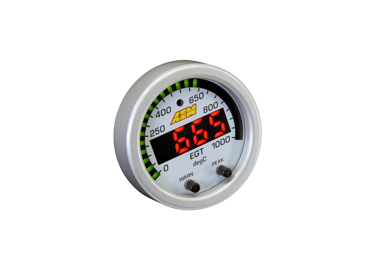 AEM X-Series EGT Gauge Kit - 30-0305