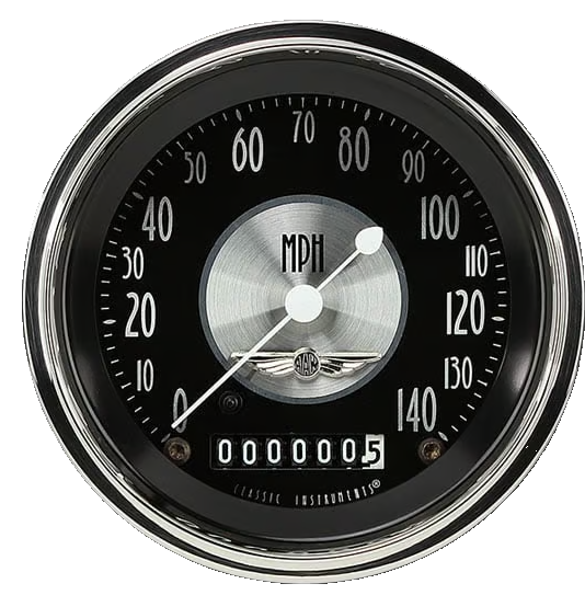 Classic Instruments AMERICAN TRAD 3IN SPEEDO 140 MPH - AT55SLC