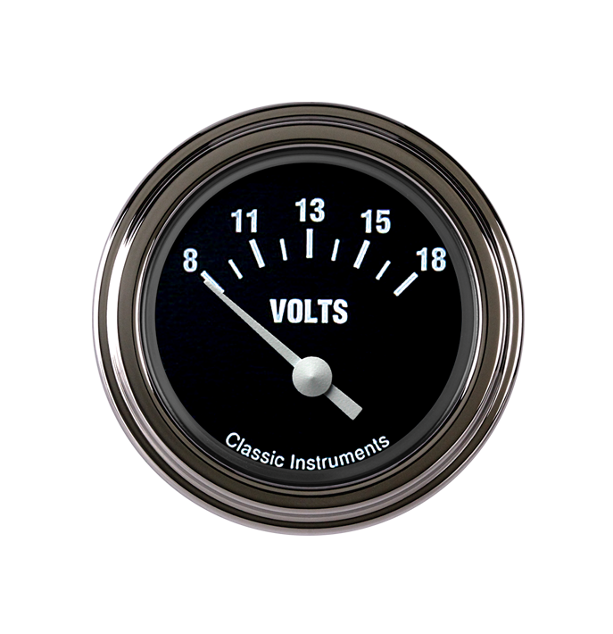 Classic Instruments Hot Rod 2 1/8" Volt - HR30SLF