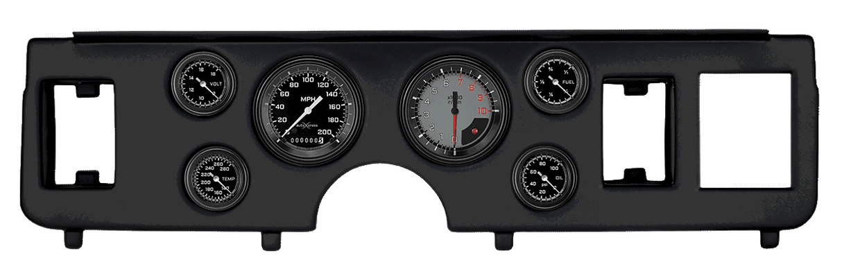 Classic Instruments AutoCross Gray Series, full-sweep - CDMU79AXG101BL