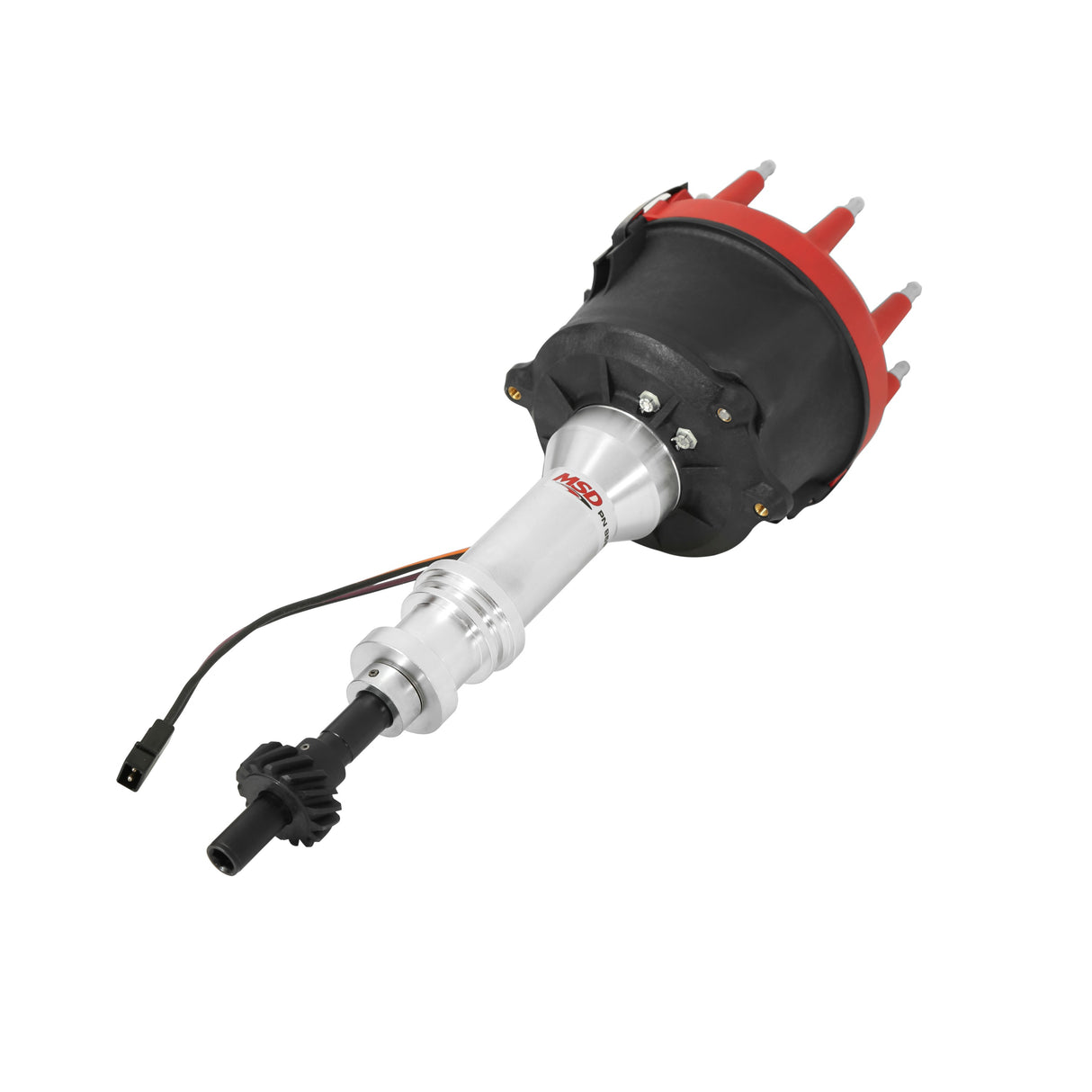 MSD Ford V8 351C-460 Billet Distributor, STEEL GEAR - 85801
