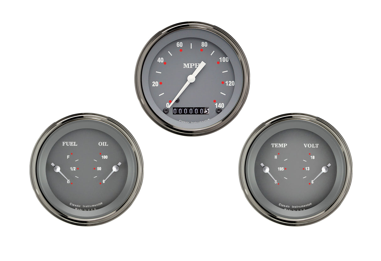 Classic Instruments SG SERIES 3IN SPEEDO/2 DUALS-GM - SG04SLC
