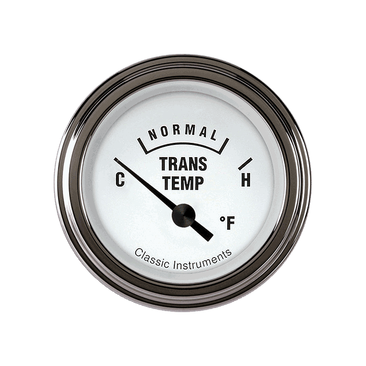 Classic Instruments WHITE HOT 2IN TRANSMISSION TEMP - WH27SLC