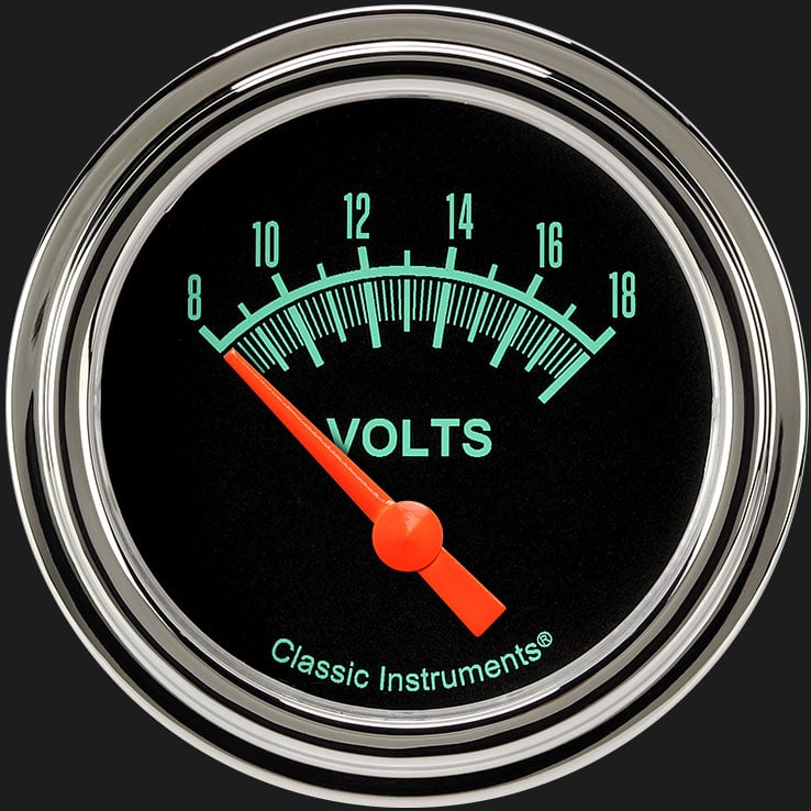 Classic Instruments G/Stock 2 5/8" Volt Gauge - GS230SLF