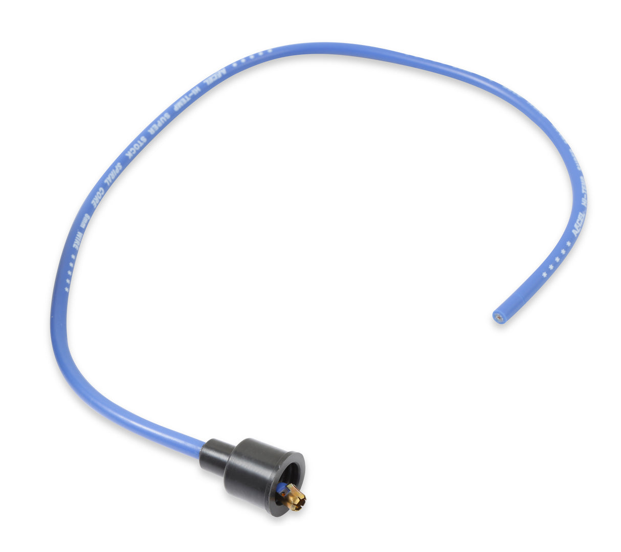 ACCEL Spark Plug Wire Set - 8mm - Universal - Blue Wire with Blue Straight Boots - 5040B