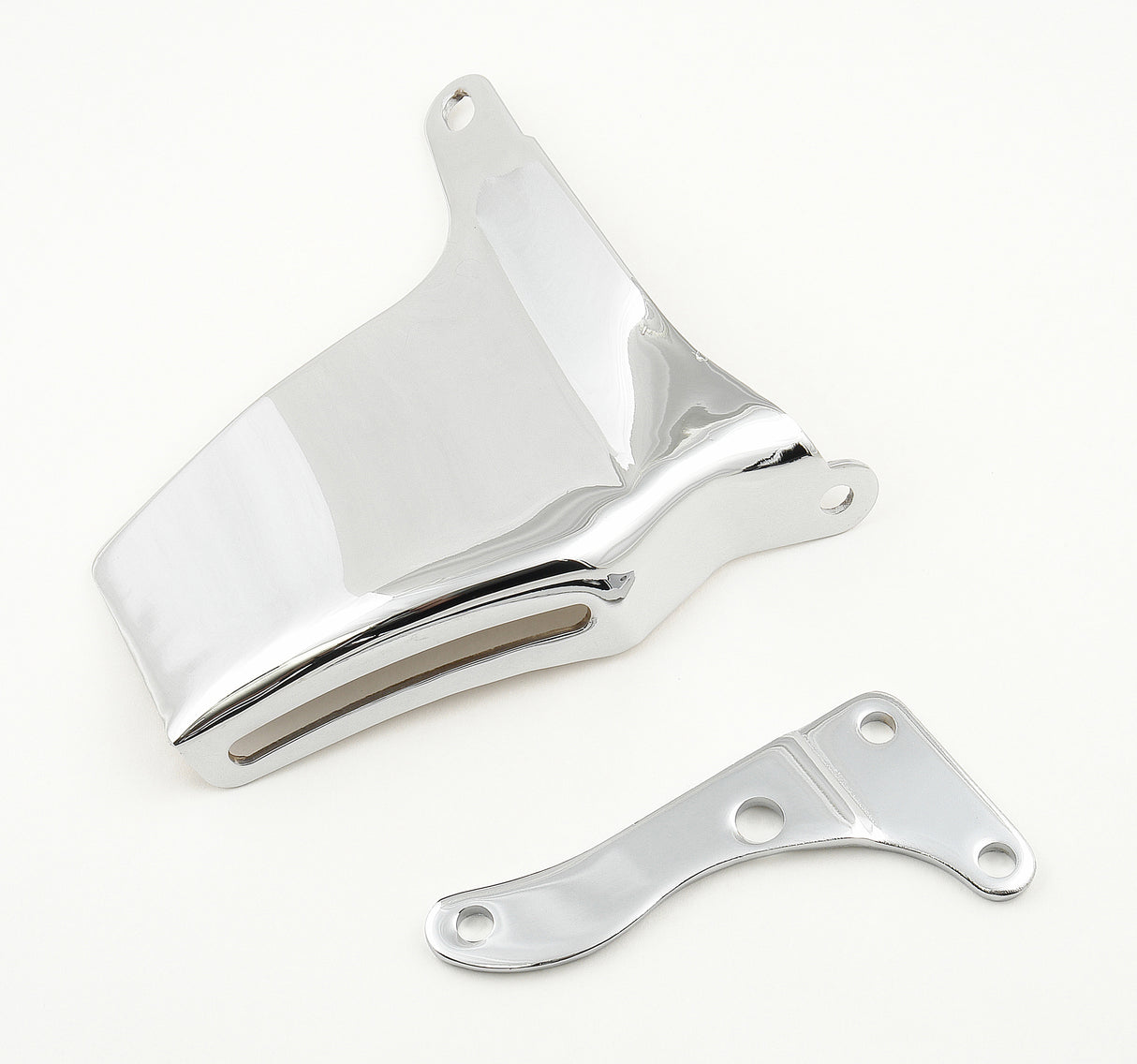 Mr Gasket Alternator Brackets - Chrome - 5171