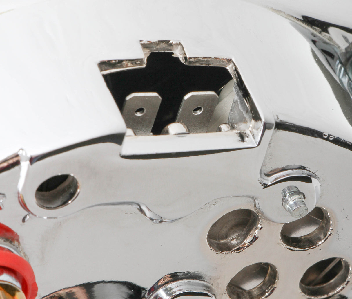 Mr Gasket 1-Wire Alternator - 140 Amp - Chrome Finish - 51203CG