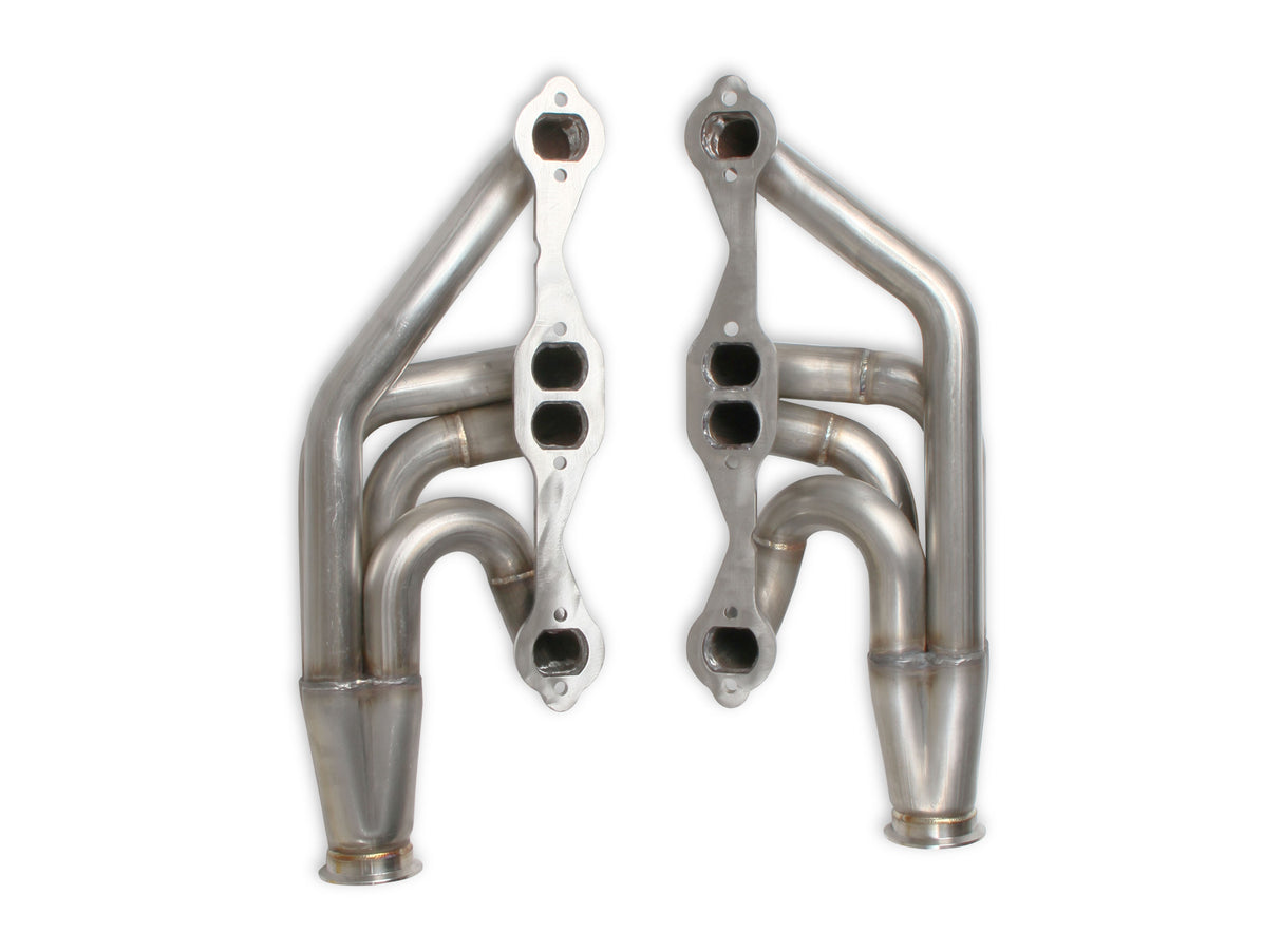 Flowtech Small Block Chevy Turbo Headers - Natural Finish - 11569FLT
