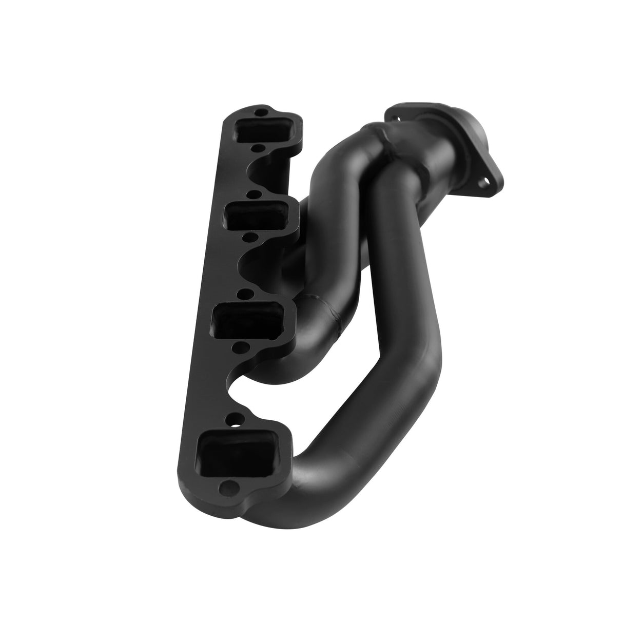 Scott Drake Shorty Headers 1-5/8" Black High Temp Painted - C5ZZ-9430-BK-SH