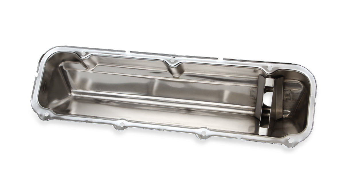Mr Gasket Chrome Valve Covers with Baffle - 9413