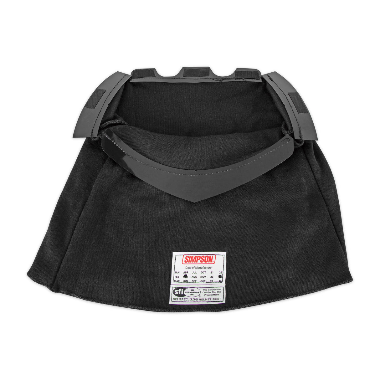 Simpson SFI5 CARBONX HLMT SKRT REMOVABLE - 97068