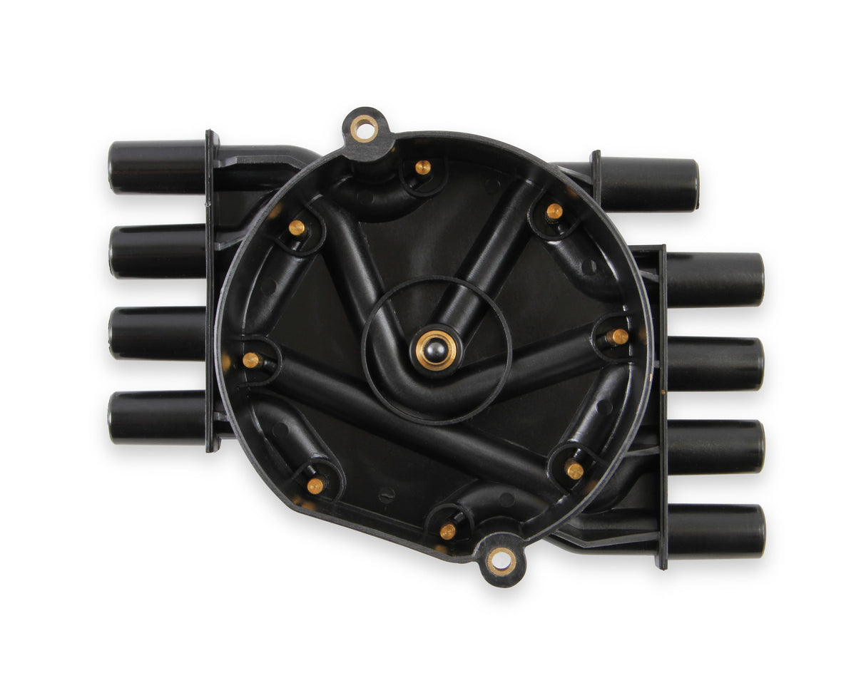 ACCEL Distributor Cap - Chevy / GMC Vortec - V8 - Female - Socket Style - Crab - Black - 120141
