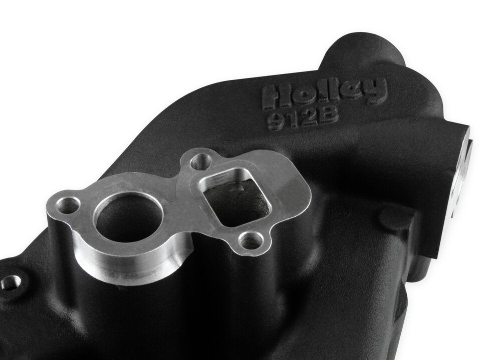 Holley 97-224 LS COOLING MANIFOLD BLACK-A/C Delete