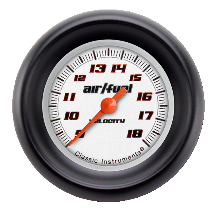 Classic Instruments Velocity White 2in Air/Fuel Ratio - VS194WAPF