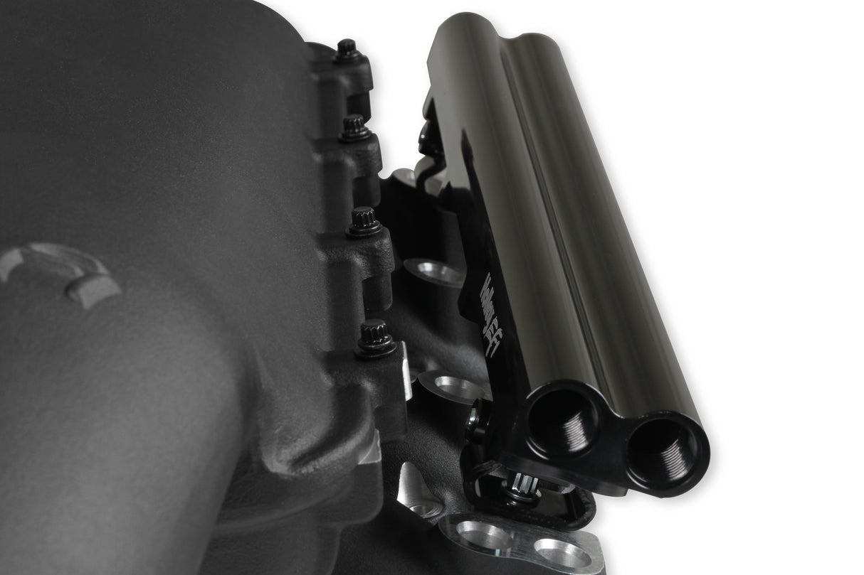 Holley 300-683BK Lo-Ram Manifold Kit Dual Injector- Black - GM LS3/L92