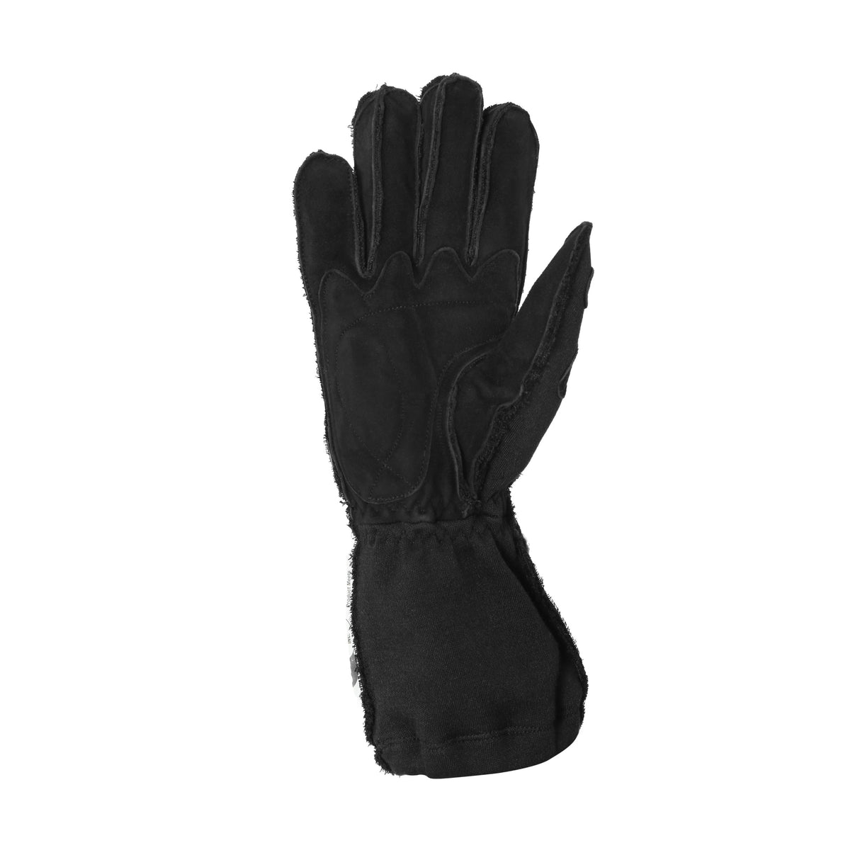 Racequip SFI 3.3/5 Black Outseam Short Gauntlet Nomex Race Gloves - X-Large - 356906RQP
