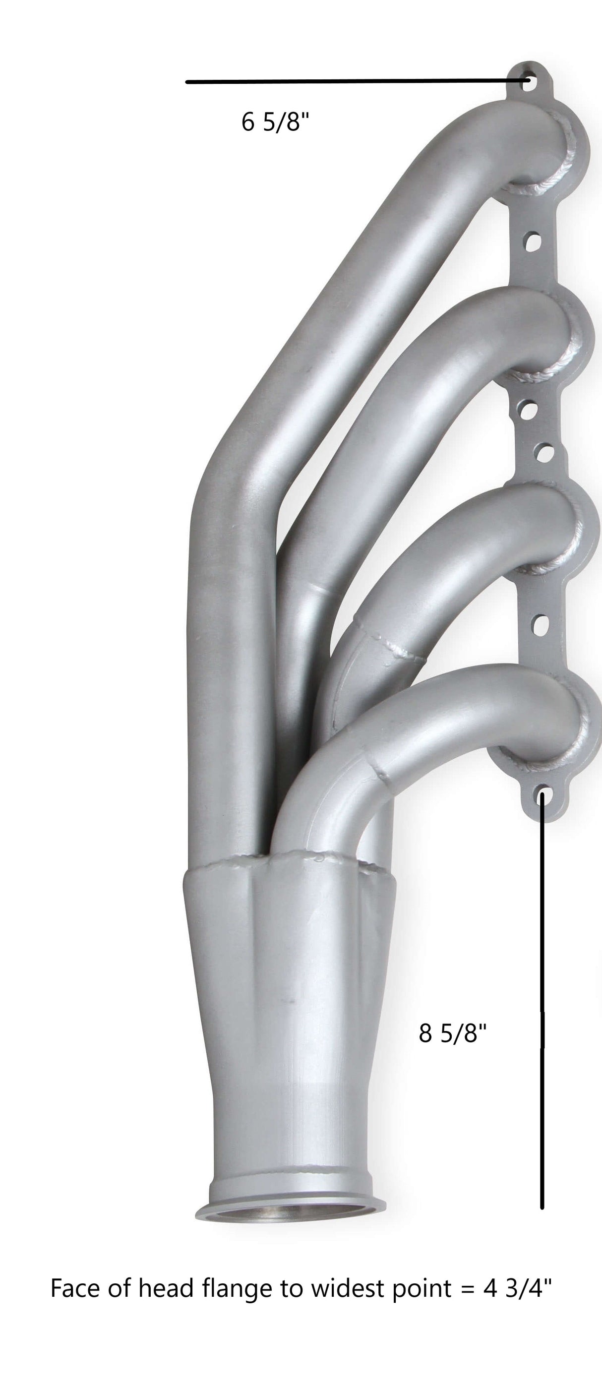 Flowtech LS Turbo Headers-Ceramic Coated - 31536FLT