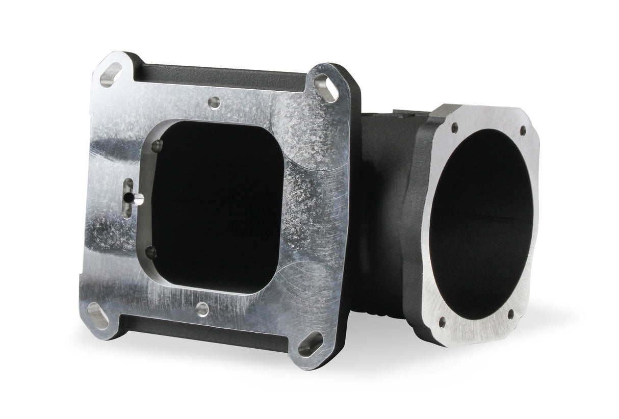 Holley 300-240BK EFI Throttle Body Intake Elbow-Black Finish