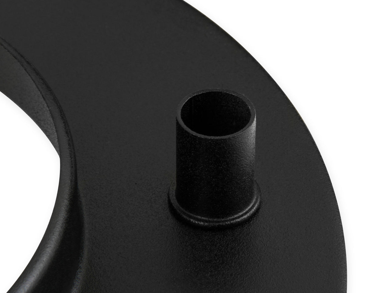 Holley 120-145B Flat Base Air Cleaner 10" Black