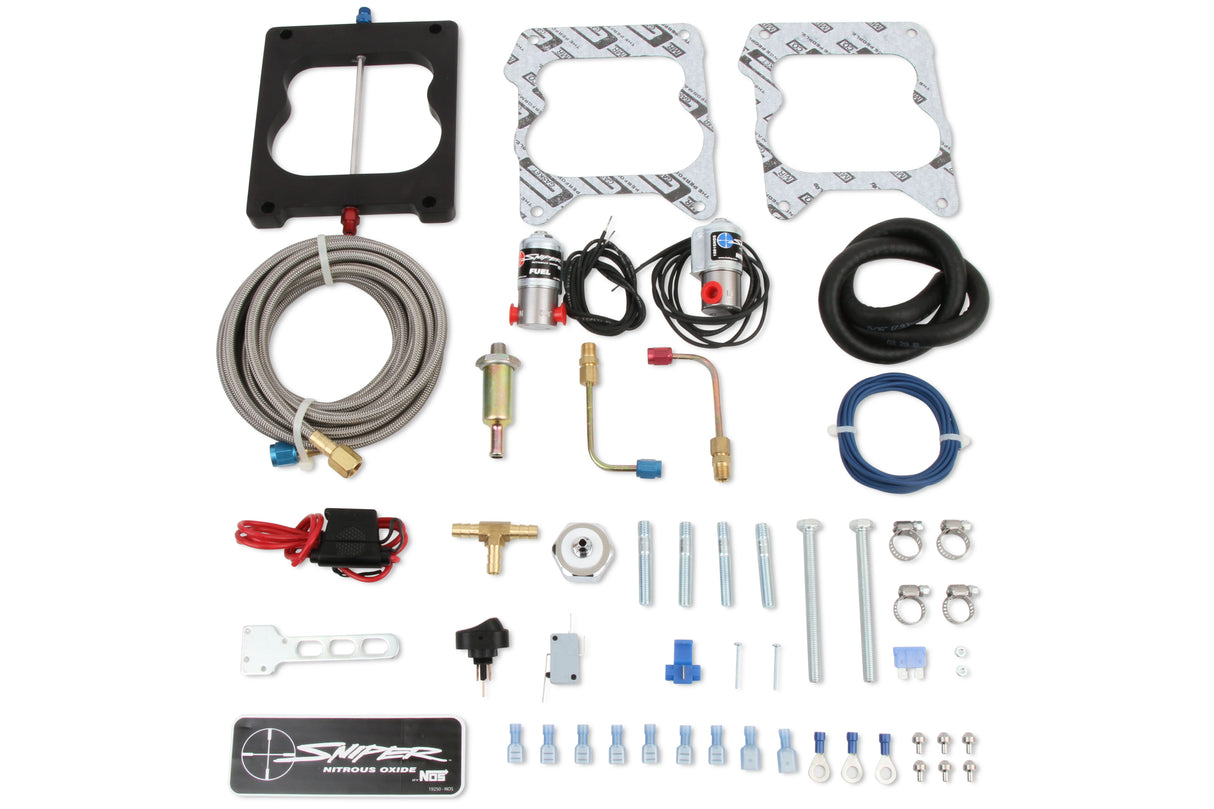 NOS Sniper Wet Nitrous Plate Kit - Quadrajet - 07004NOS
