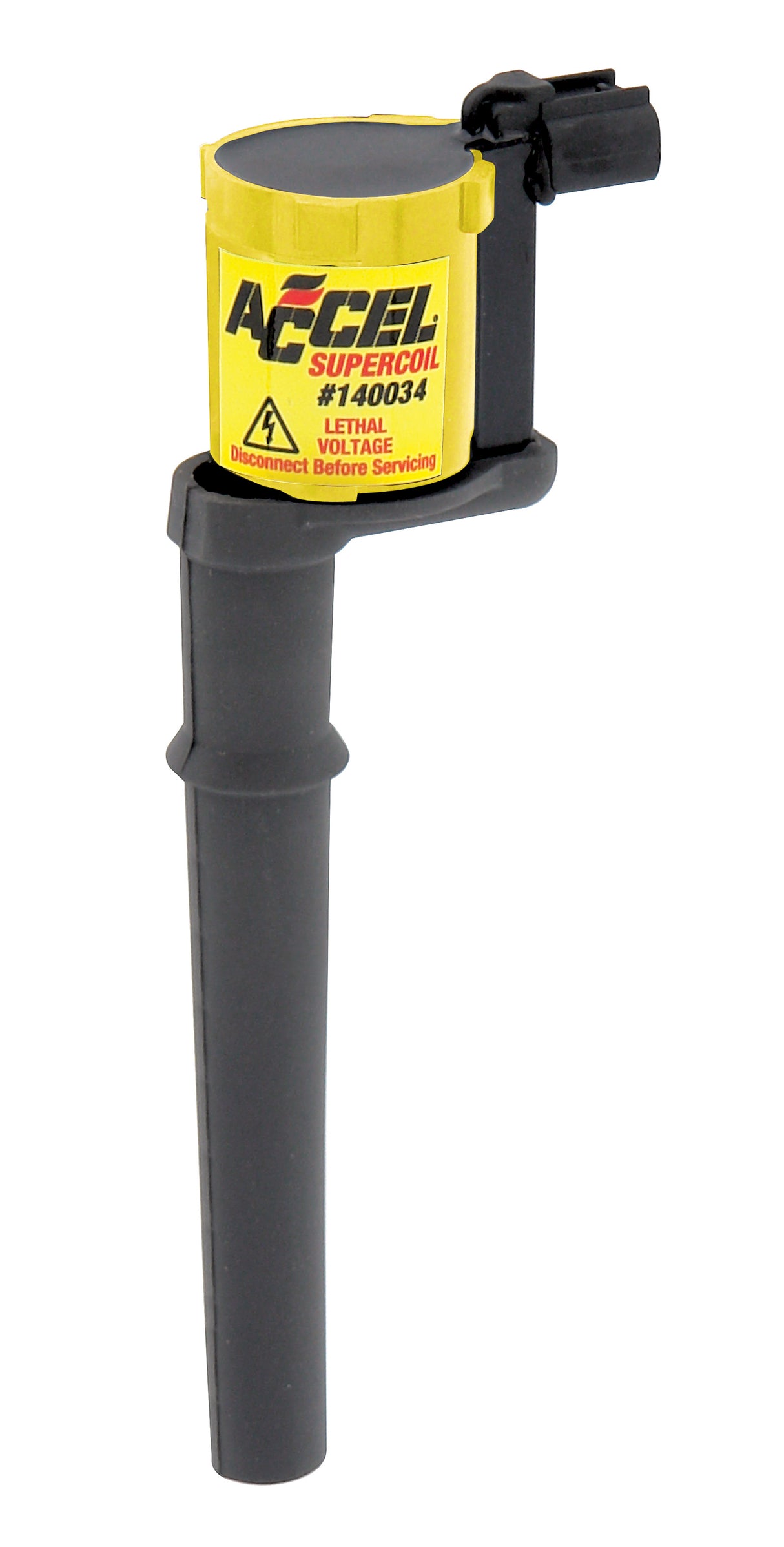 ACCEL Ignition Coil - SuperCoil - 1997-2011 Ford 4.6L/5.4L 4-valve- Yellow- Individual - 140034