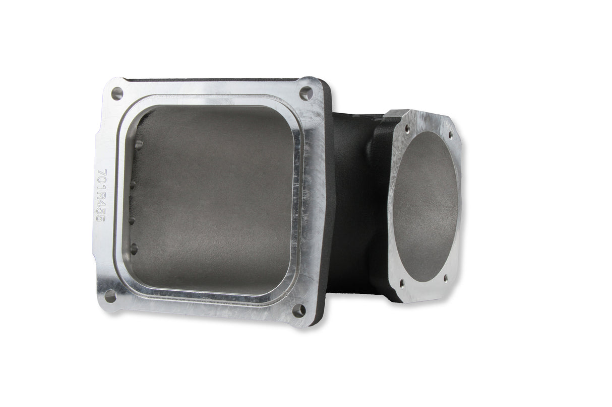 Holley 300-248BK Black Cast Aluminum 4500 EFI Throttle Body Intake Elbow-Ls
