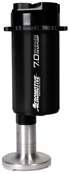 Aeromotive 7.0 GPM Brushless Shallow In-Tank Fuel Pump -12ORB Outlet with Variable Speed Controller, Height Adjustable 10"-18" - ARO18384 ARO18384