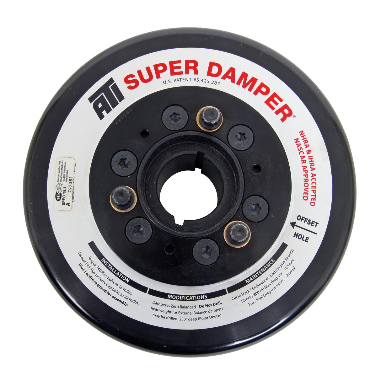 ATI BBC 8.074 Harmonic Damper -SFI