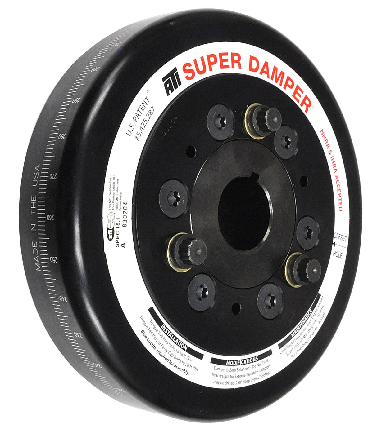 ATI SB Chevy 7" Harmonic Damper SFI 18.1 Certified