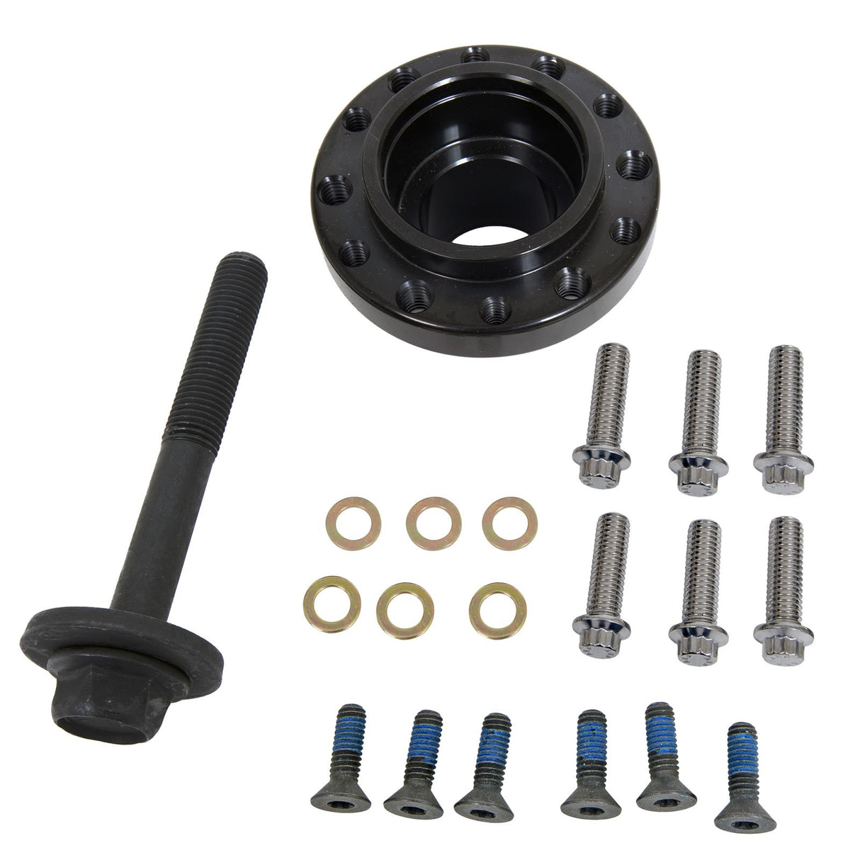 ATI Serpentine Super Damper Harmonic Balancer 7.480" OD SFI-18.1 Aluminum/Steel - Black