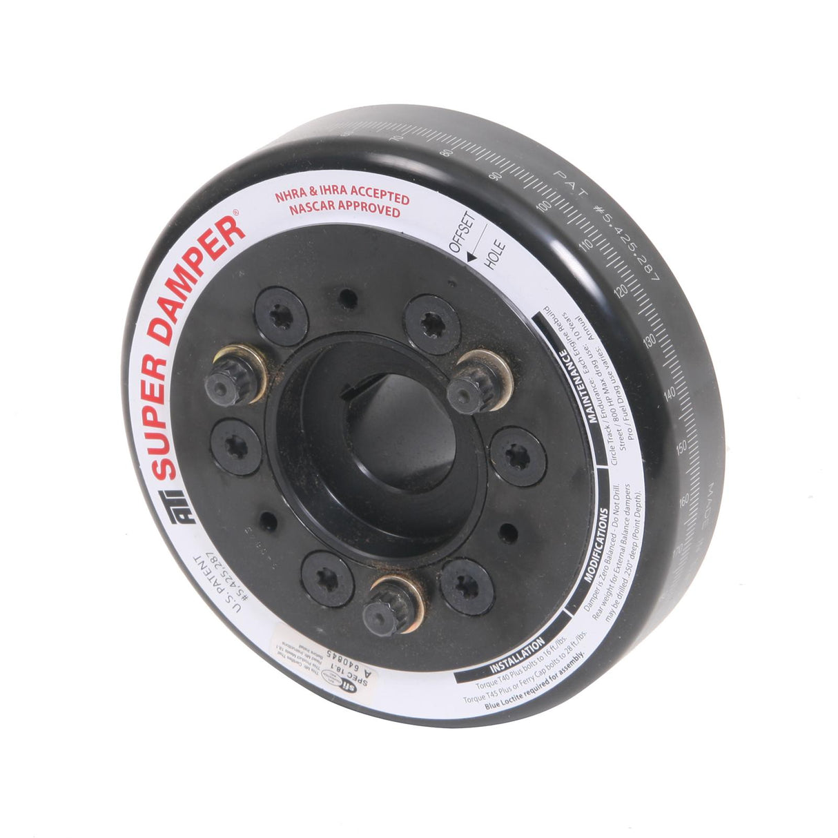 ATI SBC Harmonic Damper SFI 6.325 Internal Balance