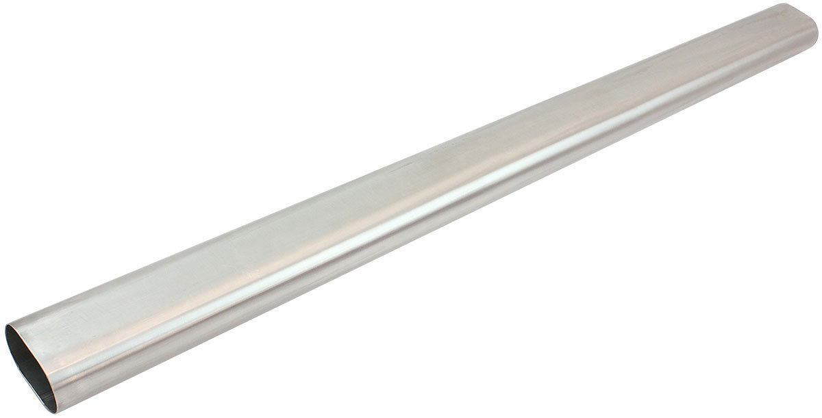 Aeroflow Stainless Steel 3-1/2" Oval Tube, Straight - AF9401-3500 AF9401-3500