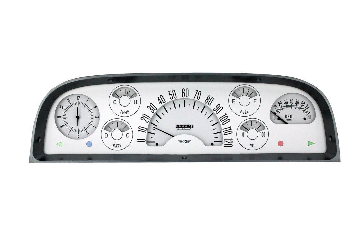 Classic Instruments Classic Truck Package White - CT60W