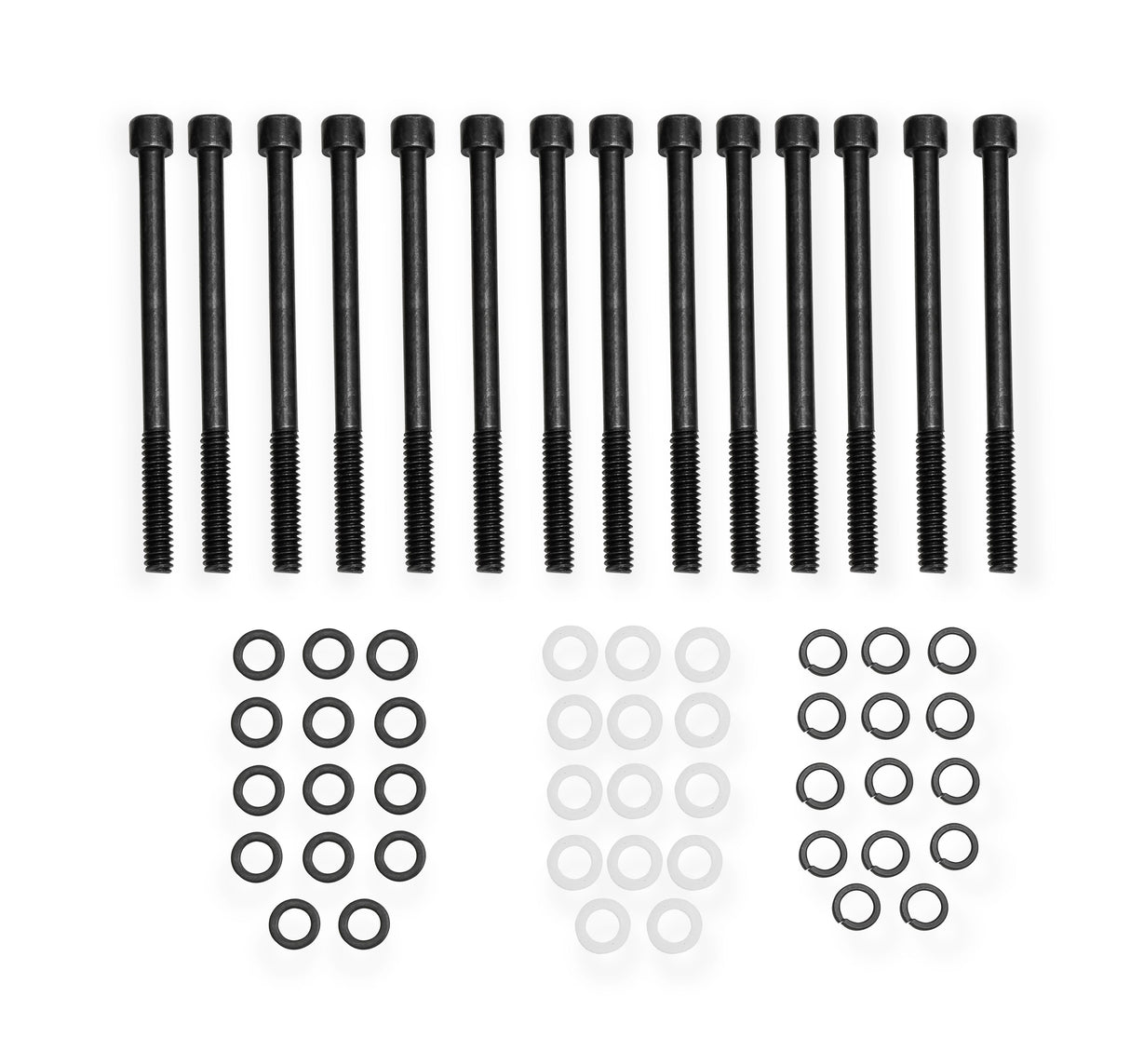 Holley 890002B Sniper Valve Cover - Fabricated Aluminum - BBC - Black