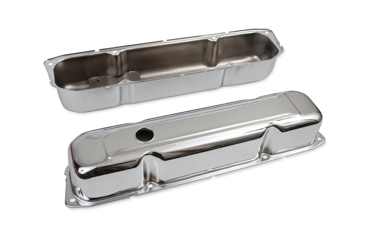 Mr Gasket Chrome Valve Covers - 9807