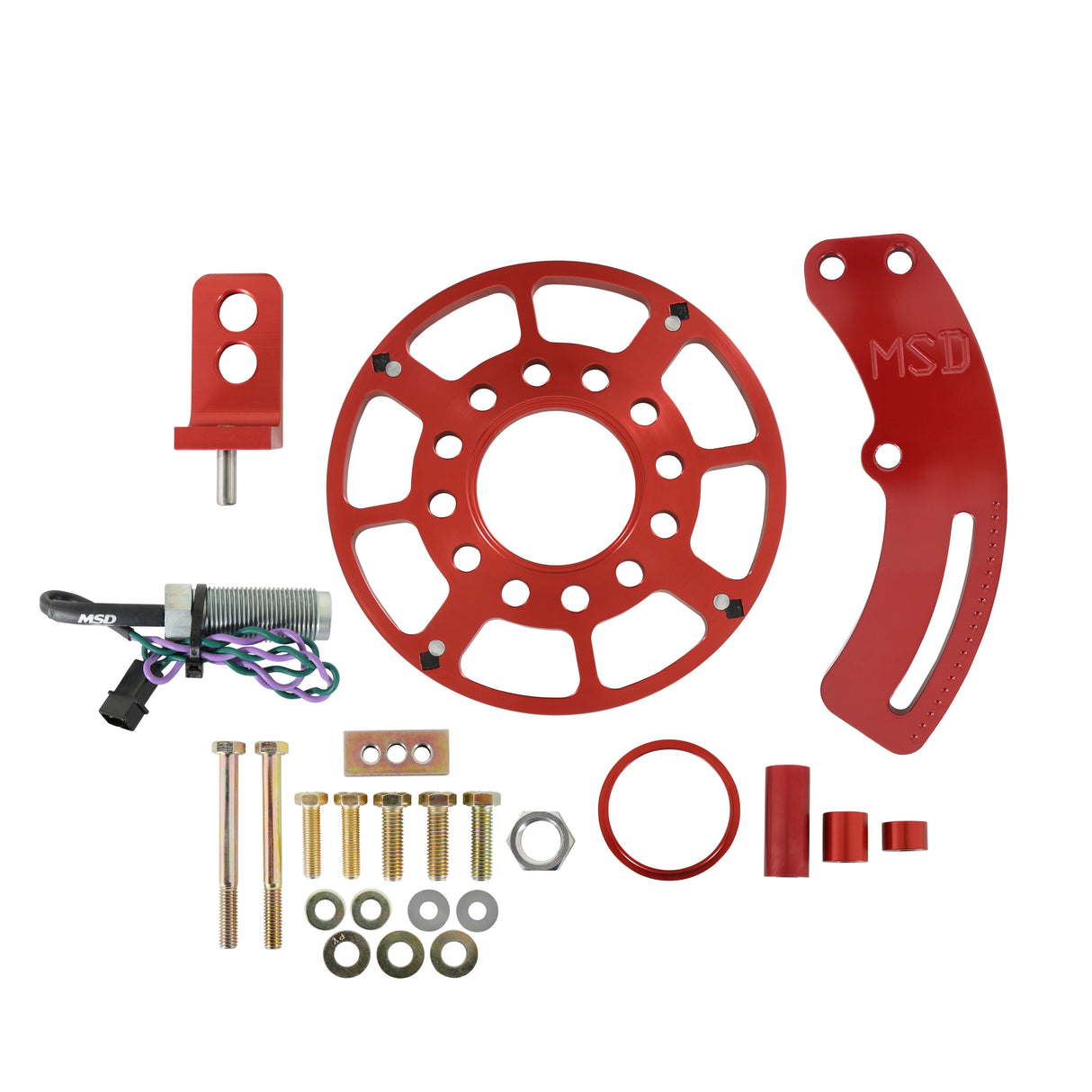 MSD Crank Trigger Wheel Kit - Flying Magnet - BBF - 7.25 in. - 8644