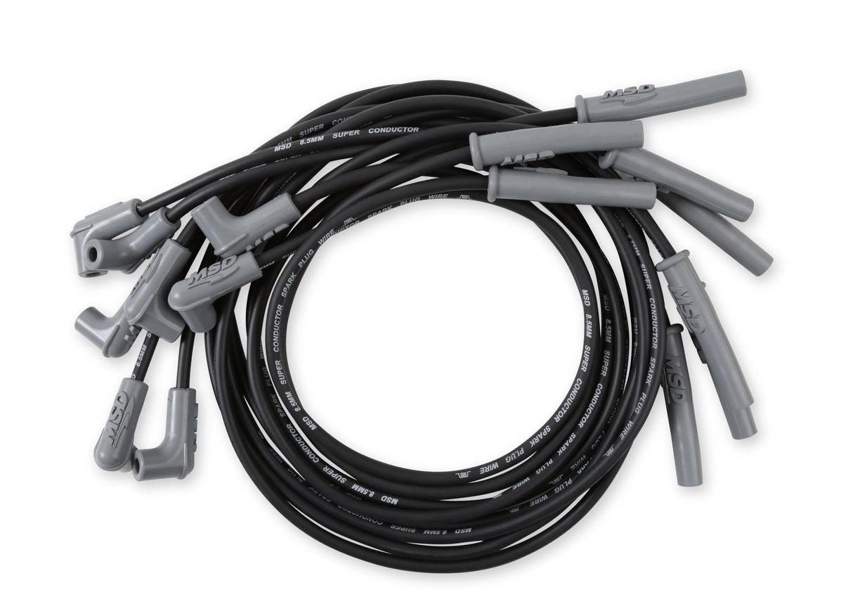 MSD Universal Super Conductor Spark Plug Wire Set LS Engines - 32073